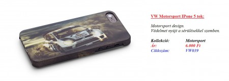 VW Motorsport IPone 5 tok